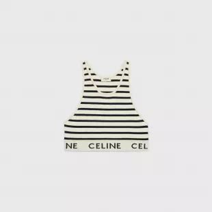 celine crop tank|celine denim bag.